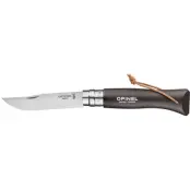 Opinel Colorama No8 Black Brown 8,5 cm