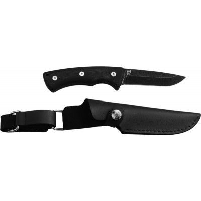 Øyo Falketind with Leather Sheath Black