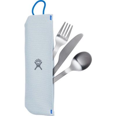 Hydro Flask Flatware Set Stainless With Pouch Stainless