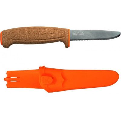 Mora Floating Serrated Knife Orange