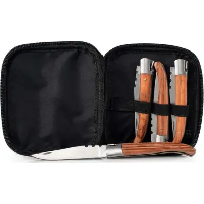 GSI Outdoors Rakau Folding Steak Knife Set No Color