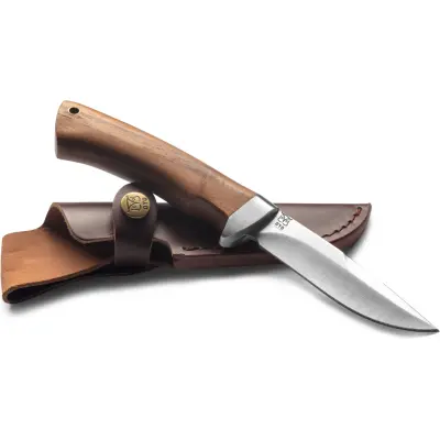 Øyo Hallingskarvet Knife with Leather Sheath Brown