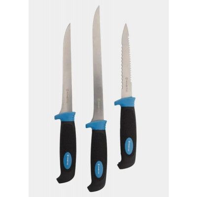 Kinetic Ss Filleting Knife Set, Black/Blue, No Size,  Verktyg Och Tillbehör