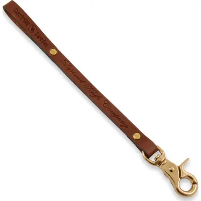 Casström Leather Lanyard Brown
