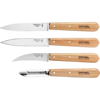 Opinel Les Essentiels Box Set Beechwood