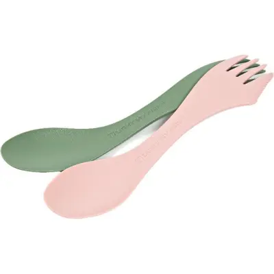 Light My Fire Spork Medium 2-pack Sandy Green / Dusty Pink