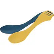 Light My Fire Spork Original 2-pack Musty Yellow / Hazy Blue