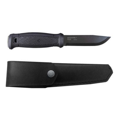 Morakniv Garberg Black C med Läderslida