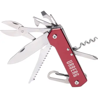 Urberg Multi Function Knife Red