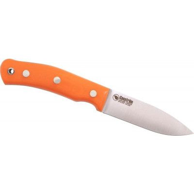 Casström No.10 Swedish Forest Knife Flat 14C28N Orange