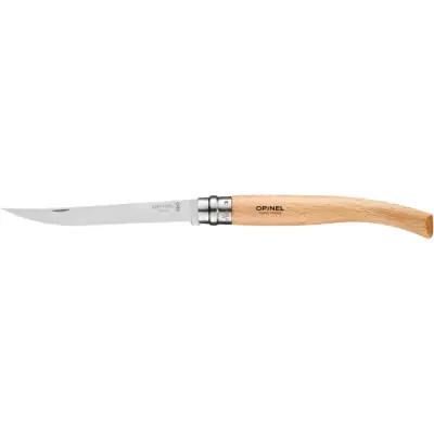 Opinel No12 Effilé Slim Knife Beech Wood