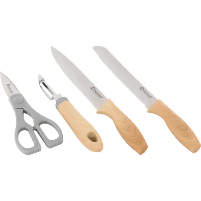 Outwell Chena Knife Set with Peeler and Scissors Blue