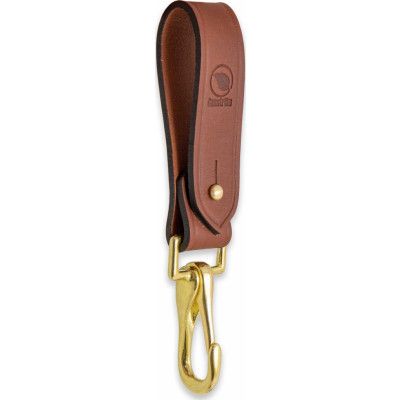 Casström Quick Release Belt Loop With Hook Cognac Brown