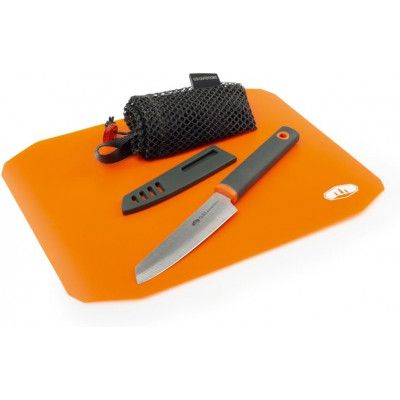 GSI Outdoors Rollup Cutting Board Knife Set NoColour