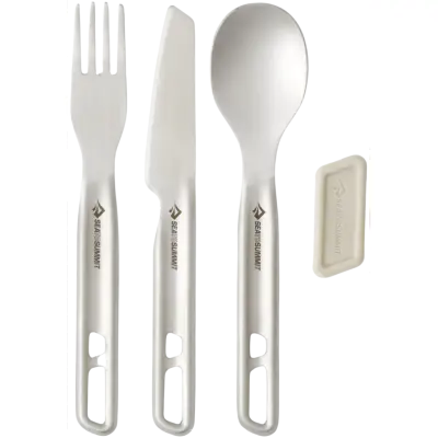 Sea to Summit Detour Stainless Steel Cutlery Set [1P] [3 Piece]