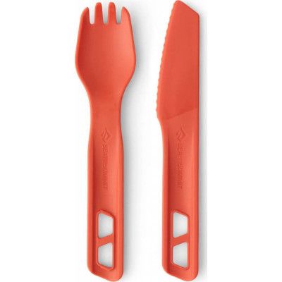Sea To Summit Passage Cutlery Set 2 Pieces Spicy Orange