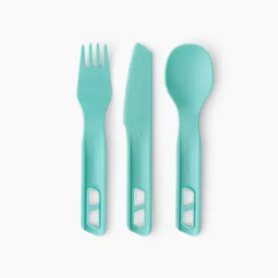 Sea to Summit PASSAGE CUTLERY SET 3PC BLUE Aqua Sea Blue