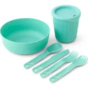 Sea To Summit Passage Dinnerware Set 6 Piece Aqua Sea Blue