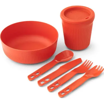 Sea To Summit Passage Dinnerware Set 6 Piece Spicy Orange