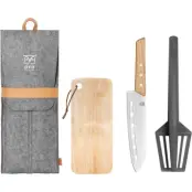 Øyo Trio Hiking Knifeset Grey/Beige