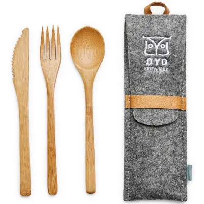 Øyo Turtagrø Cutlery Grey/Brown