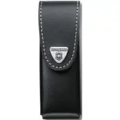 Victorinox Belt Pouch Leather Black 6 Layer