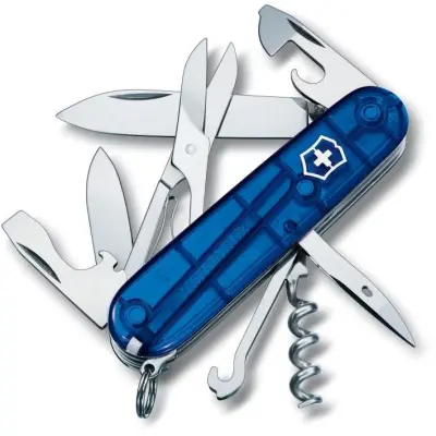 Victorinox Climber Transparent Blå