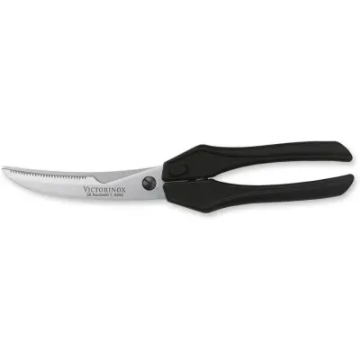 Victorinox Fågelsax, -stål, 25 cm, Svarta nylonhandtag