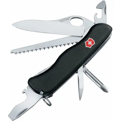 Victorinox Military Black One Hand with Lock