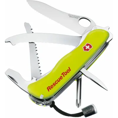 Victorinox Rescue Tool Wavy Edge Yellow