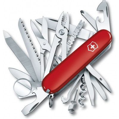 Victorinox Swiss Champ with Sheath Red