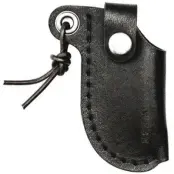 WESN Microblade Leather Sheath Black