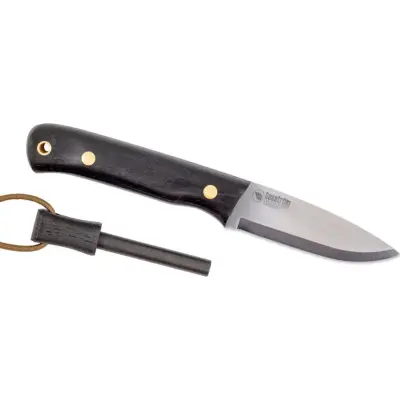 Casström Woodsman with Fire Striker Bog Oak