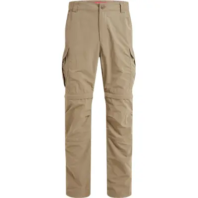 Craghoppers Men's NosiLife Convertible Cargo Trousers III Pebble