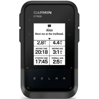 Garmin eTrex Solar Black
