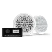 Garmin Fusion MS-RA60 + EL Sports stereopaket svart/vit