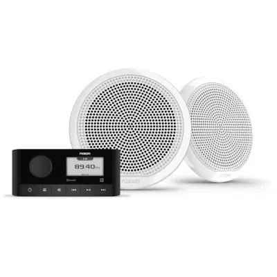 Garmin Fusion MS-RA60 + EL Sports stereopaket svart/vit