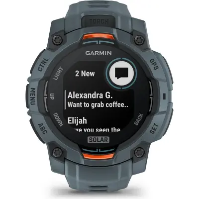 Garmin Instinct 3.45mm.Solar.Spark Orange Bezel