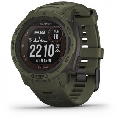 Garmin Instinct Solar Taktisk mossgrön