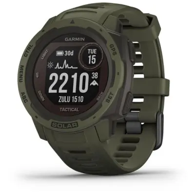 Garmin Instinct Solar Taktisk mossgrön