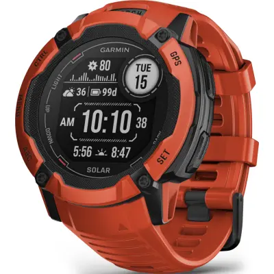 Garmin Instinct 2X Solar Flame Red