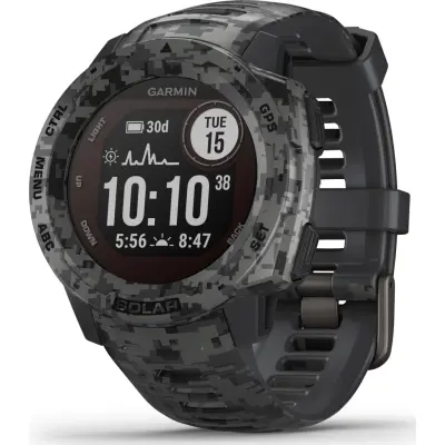 Garmin Instinct Solar Camo Edition Graphite Camo