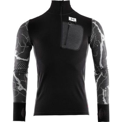 Aclima Men's Lars Monsen Femunden Polo Jet Black/Marengo/Femunden Dark