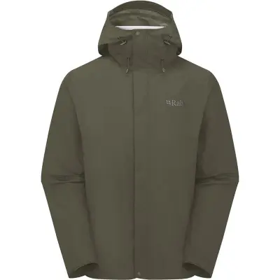 Rab Downpour Jacket Army Army L