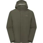 Rab Downpour Jacket Army Army M