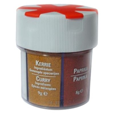 Trek'n Eat Kryddströare med 6 fack med separata öppningar