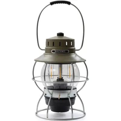 Barebones Railroad Lantern Olive