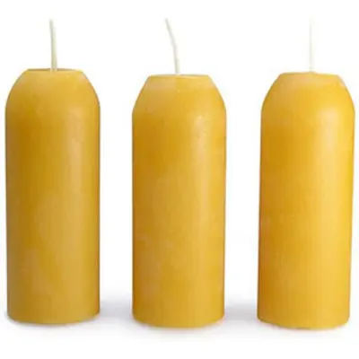 UCO Gear Beeswax Candles 3-Pack Yellow