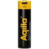 Aqiila USB-C Rechargeable 18650 Battery (3,7 V / 2000 mAh) 1-pack Black