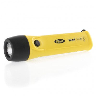 ATEX-ficklampa Wolf M-85 / Zone 0/20, 210 lm, Wolf M-80 Atex / Zone 1, 120 lm